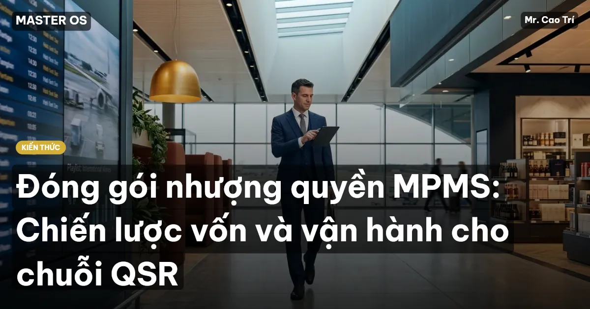 Đóng gói nhượng quyền MPMS: Chiến lược vốn và vận hành cho chuỗi QSR