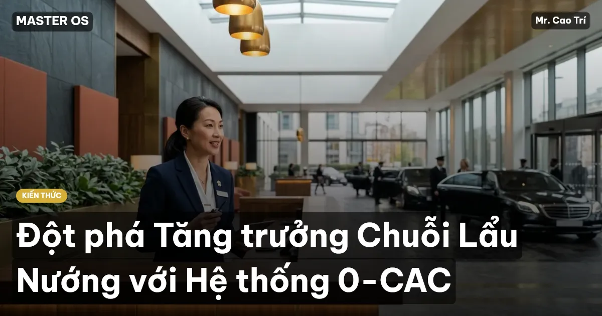 Đột phá Tăng trưởng Chuỗi Lẩu Nướng với Hệ thống 0-CAC