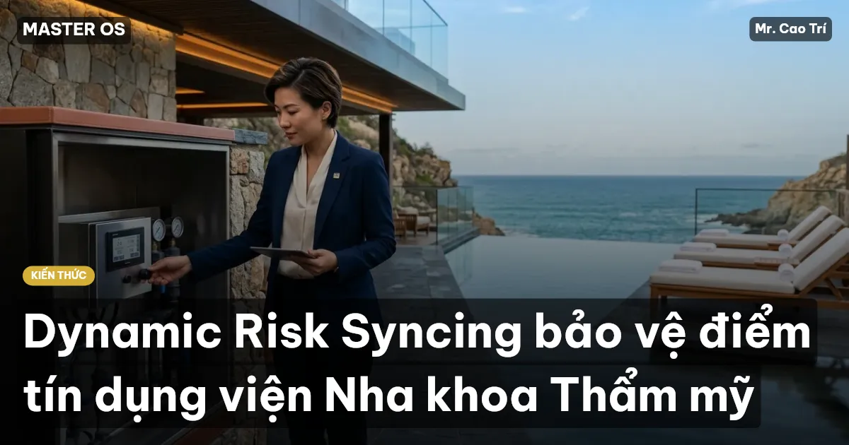 Dynamic Risk Syncing bảo vệ điểm tín dụng viện Nha khoa Thẩm mỹ