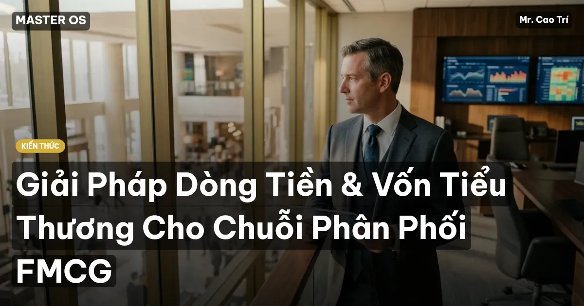 Giải Pháp Dòng Tiền & Vốn Tiểu Thương Cho Chuỗi Phân Phối FMCG