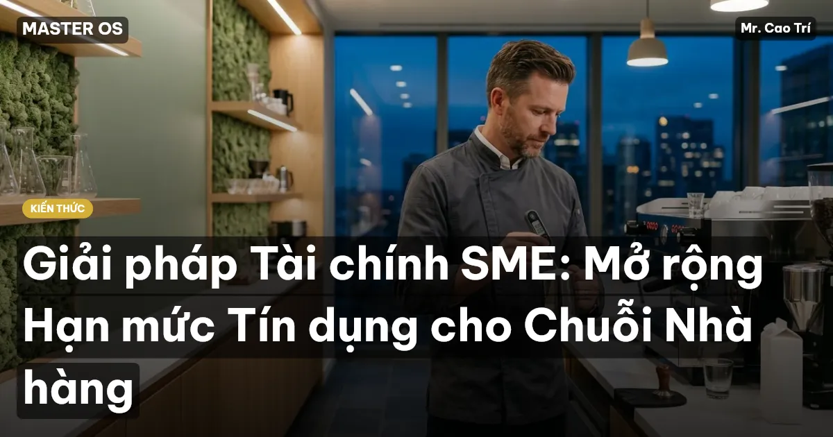 Giải pháp Tài chính SME: Mở rộng Hạn mức Tín dụng cho Chuỗi Nhà hàng
