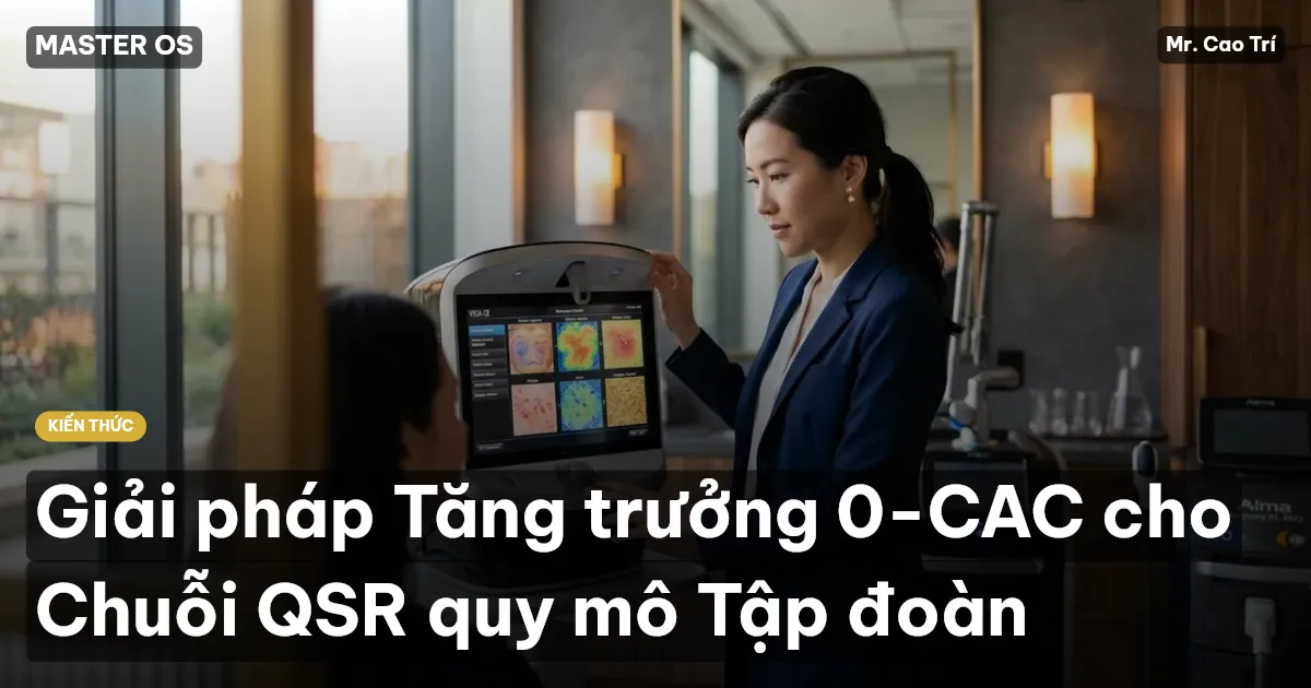 Giải pháp Tăng trưởng 0-CAC cho Chuỗi QSR quy mô Tập đoàn