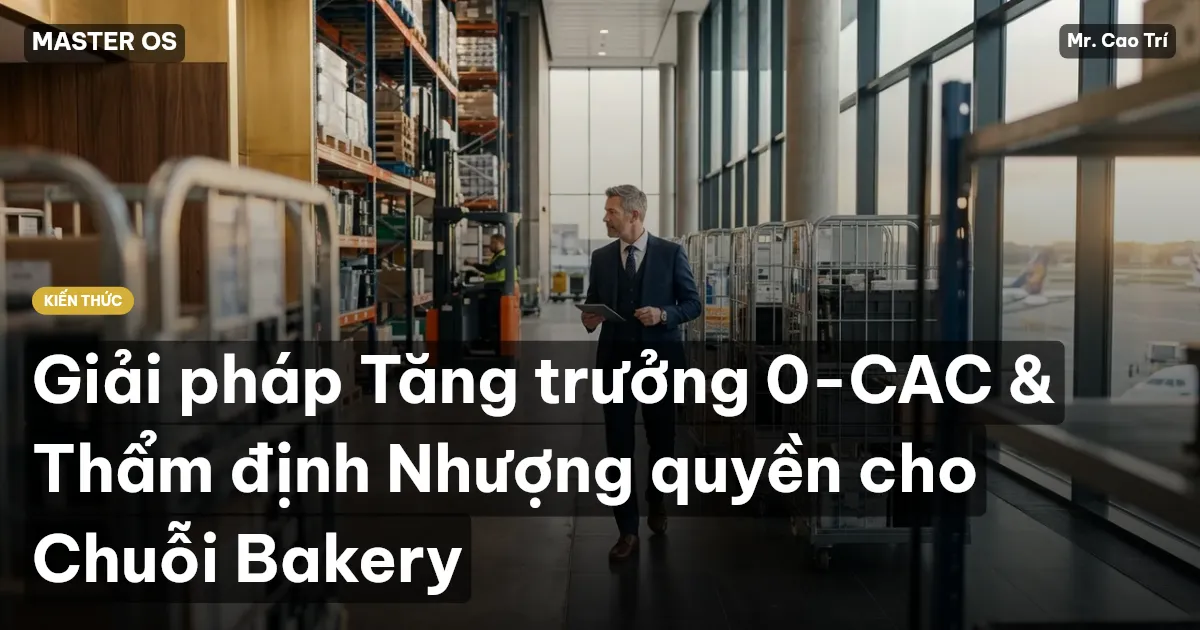 Giải pháp Tăng trưởng 0-CAC & Thẩm định Nhượng quyền cho Chuỗi Bakery