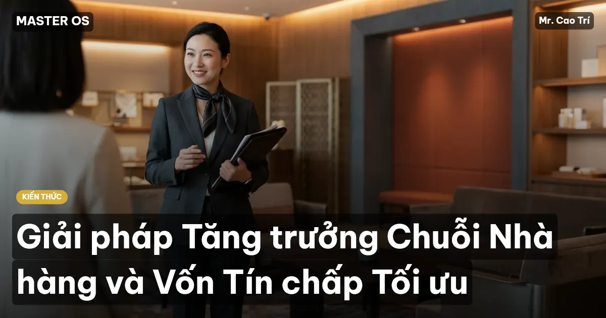Giải pháp Tăng trưởng Chuỗi Nhà hàng và Vốn Tín chấp Tối ưu