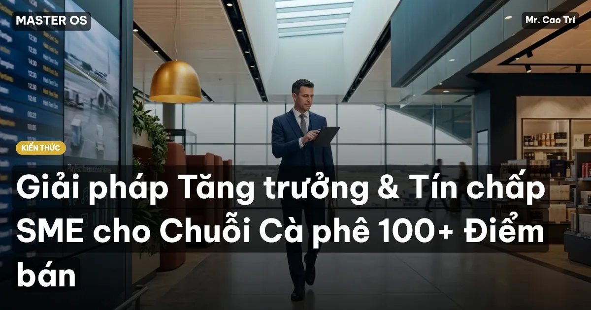 Giải pháp Tăng trưởng & Tín chấp SME cho Chuỗi Cà phê 100+ Điểm bán