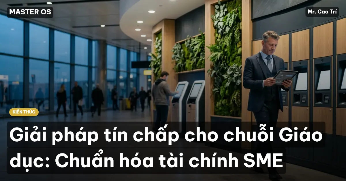 Giải pháp tín chấp cho chuỗi Giáo dục: Chuẩn hóa tài chính SME
