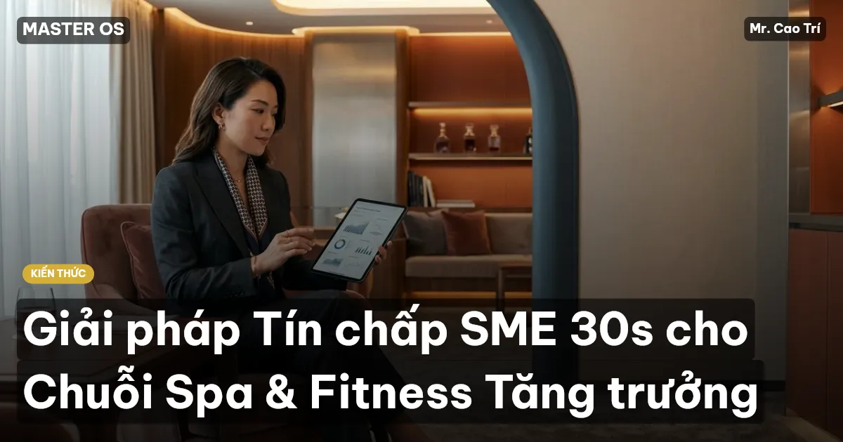 Giải pháp Tín chấp SME 30s cho Chuỗi Spa & Fitness Tăng trưởng