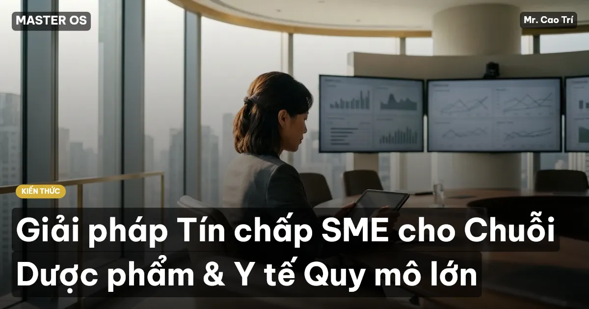 Giải pháp Tín chấp SME cho Chuỗi Dược phẩm & Y tế Quy mô lớn