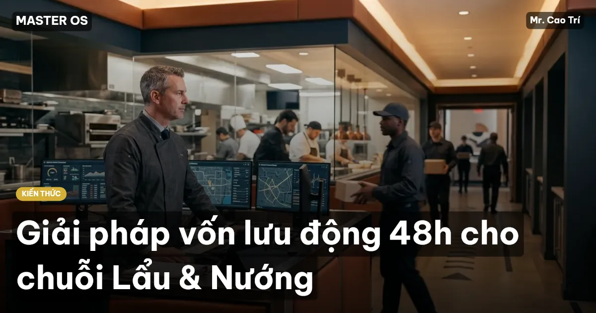 Giải pháp vốn lưu động 48h cho chuỗi Lẩu & Nướng