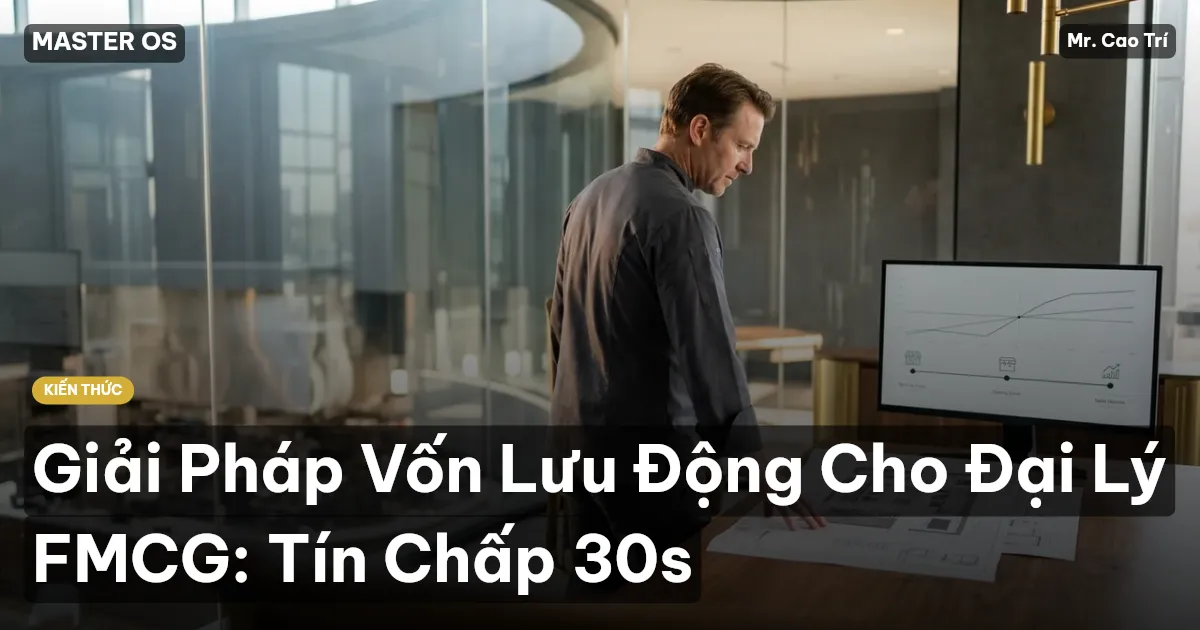 Giải Pháp Vốn Lưu Động Cho Đại Lý FMCG: Tín Chấp 30s