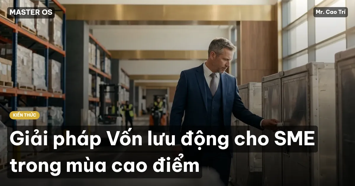 Giải pháp Vốn lưu động cho SME trong mùa cao điểm