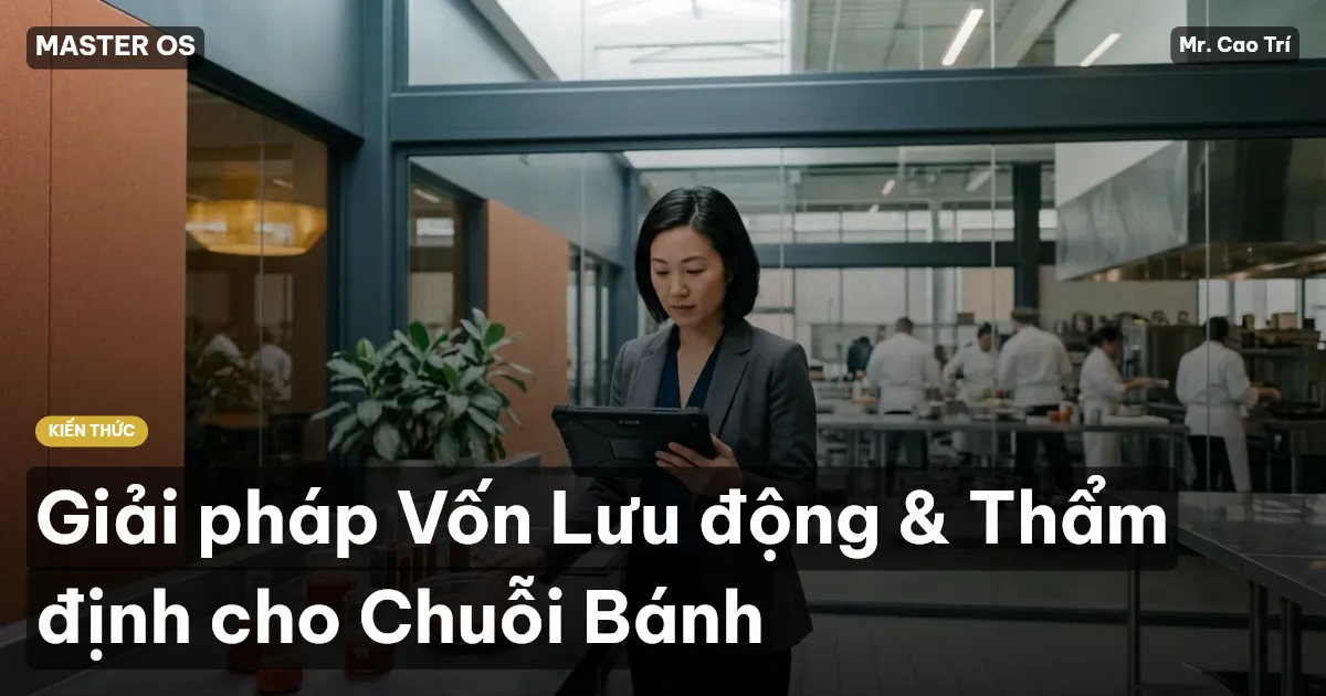 Giải pháp Vốn Lưu động & Thẩm định cho Chuỗi Bánh