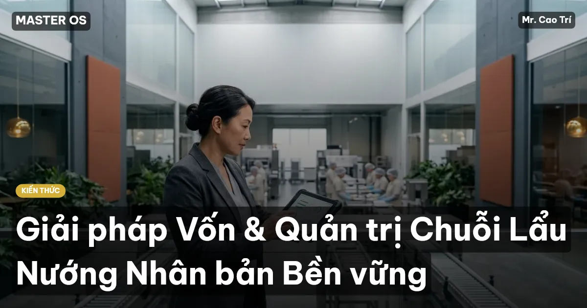 Giải pháp Vốn & Quản trị Chuỗi Lẩu Nướng Nhân bản Bền vững
