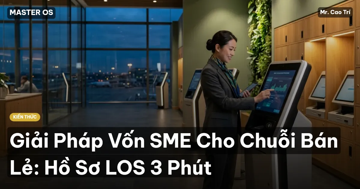 Giải Pháp Vốn SME Cho Chuỗi Bán Lẻ: Hồ Sơ LOS 3 Phút