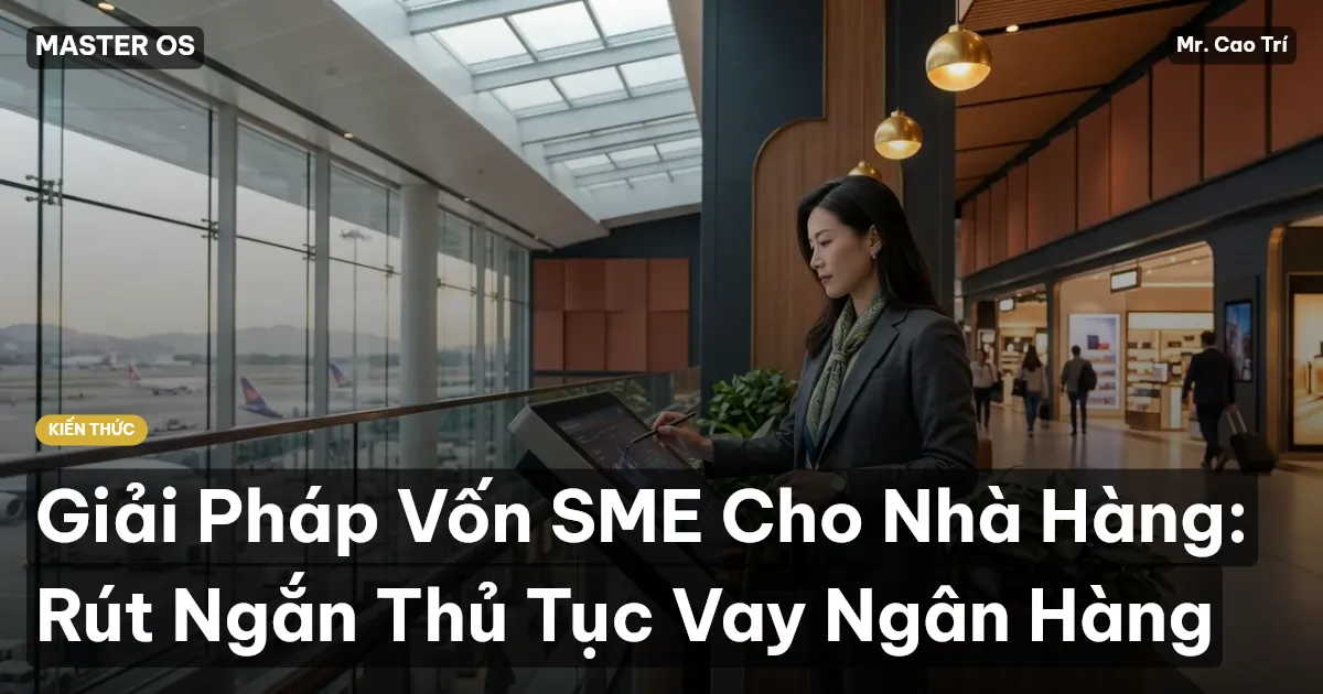 Giải Pháp Vốn SME Cho Nhà Hàng: Rút Ngắn Thủ Tục Vay Ngân Hàng