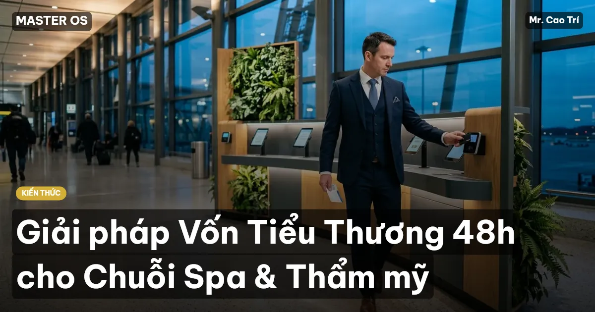 Giải pháp Vốn Tiểu Thương 48h cho Chuỗi Spa & Thẩm mỹ