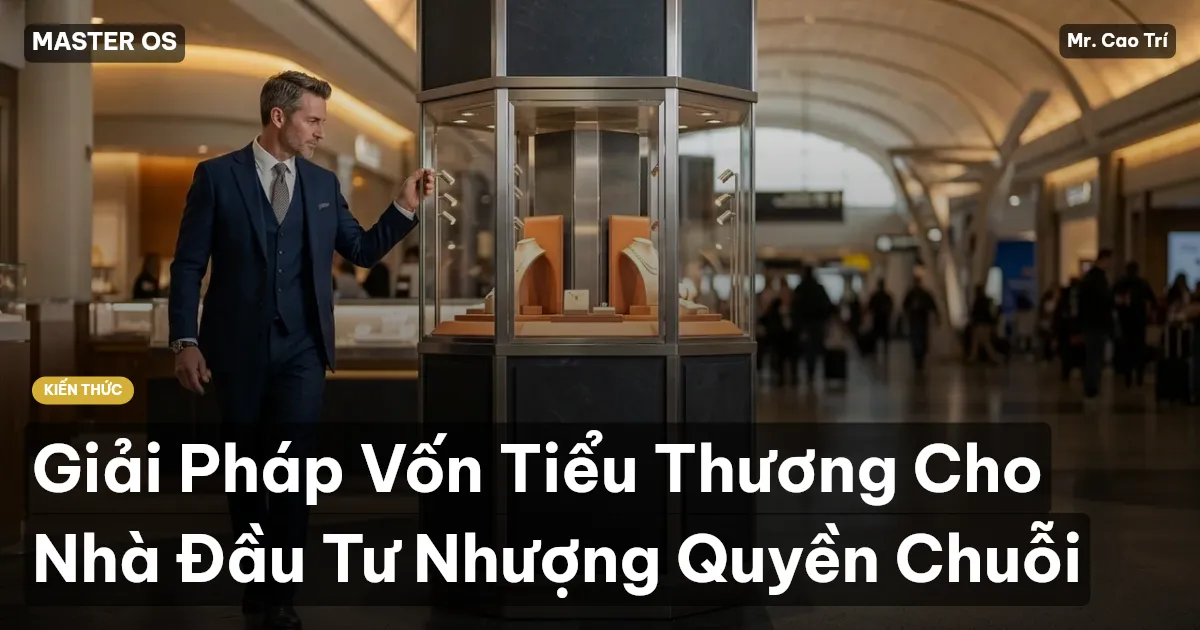 Giải Pháp Vốn Tiểu Thương Cho Nhà Đầu Tư Nhượng Quyền Chuỗi