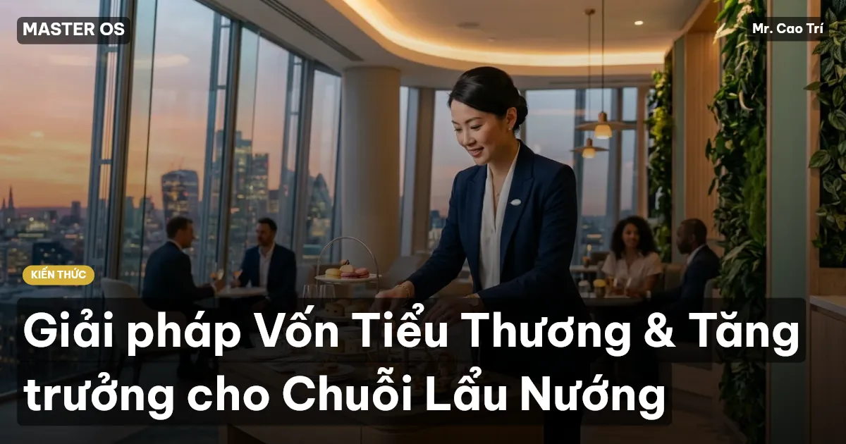 Giải pháp Vốn Tiểu Thương & Tăng trưởng cho Chuỗi Lẩu Nướng