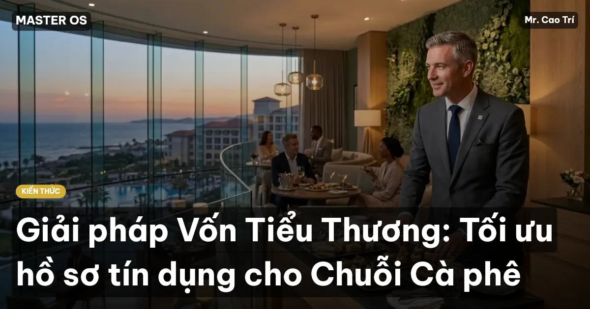 Giải pháp Vốn Tiểu Thương: Tối ưu hồ sơ tín dụng cho Chuỗi Cà phê