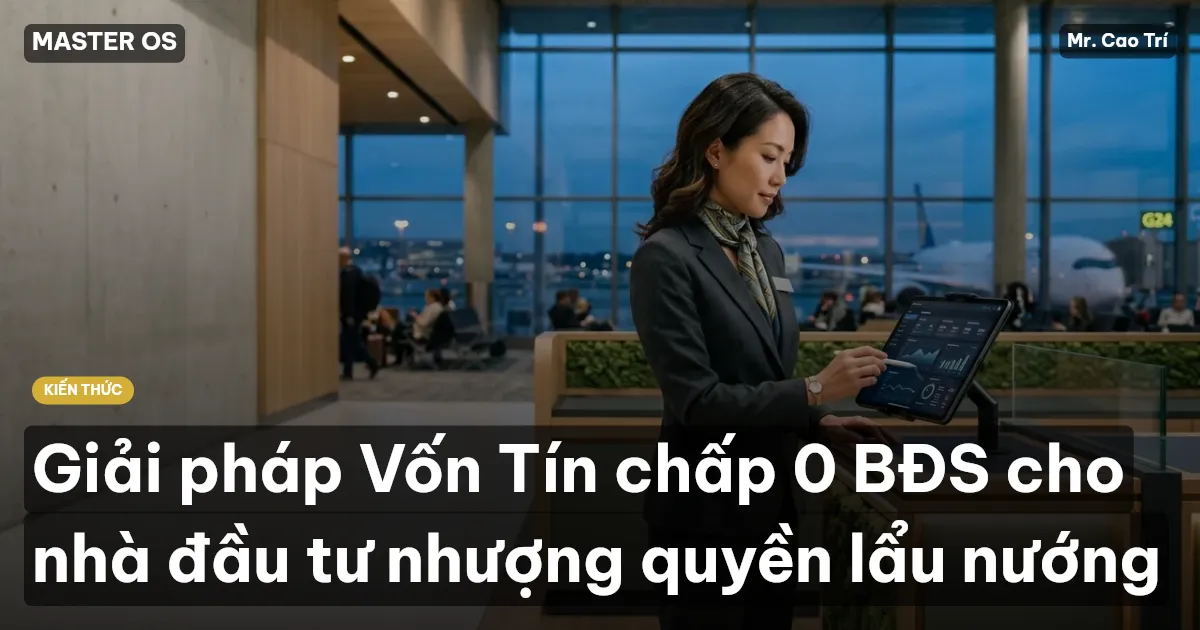 Giải pháp Vốn Tín chấp 0 BĐS cho nhà đầu tư nhượng quyền lẩu nướng