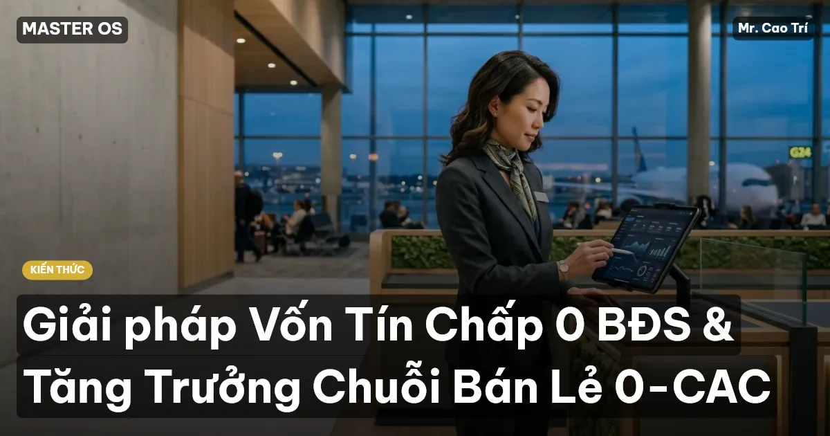 Giải pháp Vốn Tín Chấp 0 BĐS & Tăng Trưởng Chuỗi Bán Lẻ 0-CAC