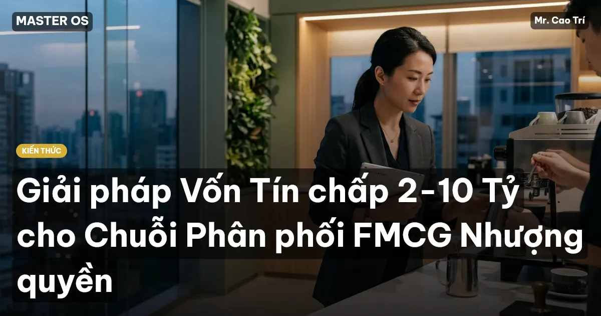 Giải pháp Vốn Tín chấp 2-10 Tỷ cho Chuỗi Phân phối FMCG Nhượng quyền