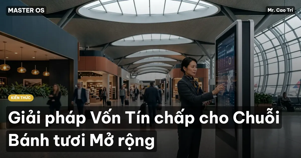 Giải pháp Vốn Tín chấp cho Chuỗi Bánh tươi Mở rộng