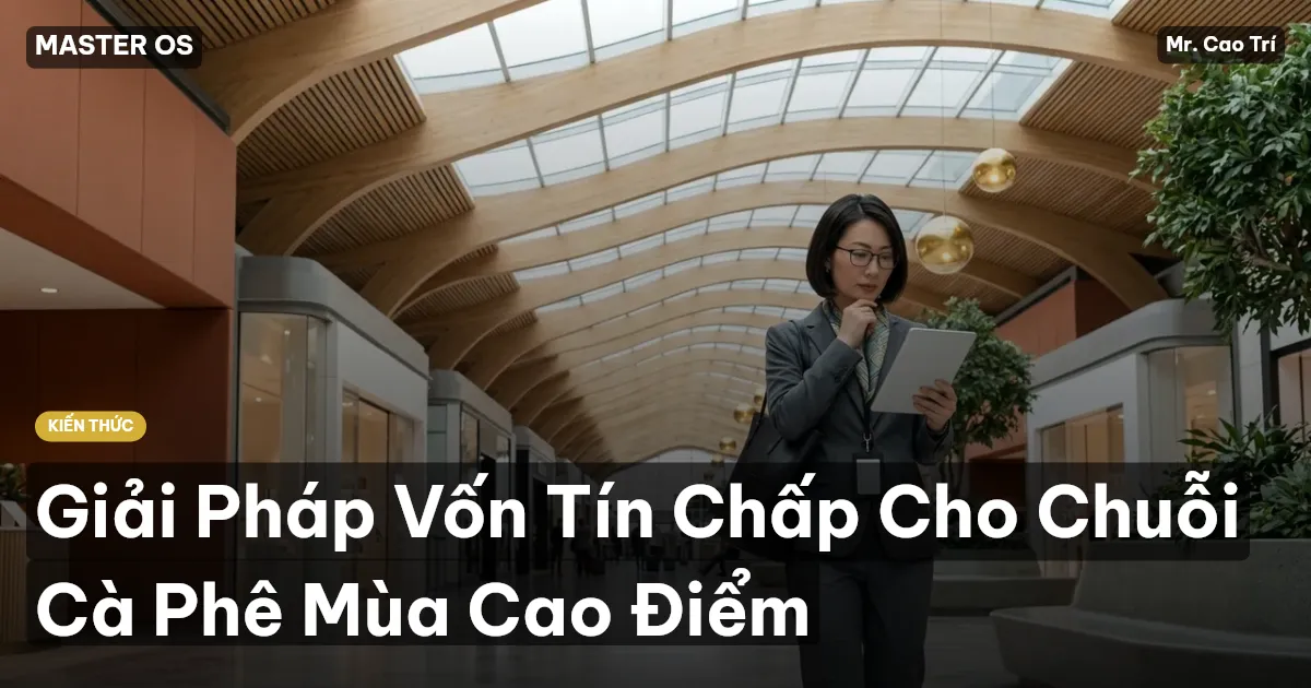 Giải Pháp Vốn Tín Chấp Cho Chuỗi Cà Phê Mùa Cao Điểm