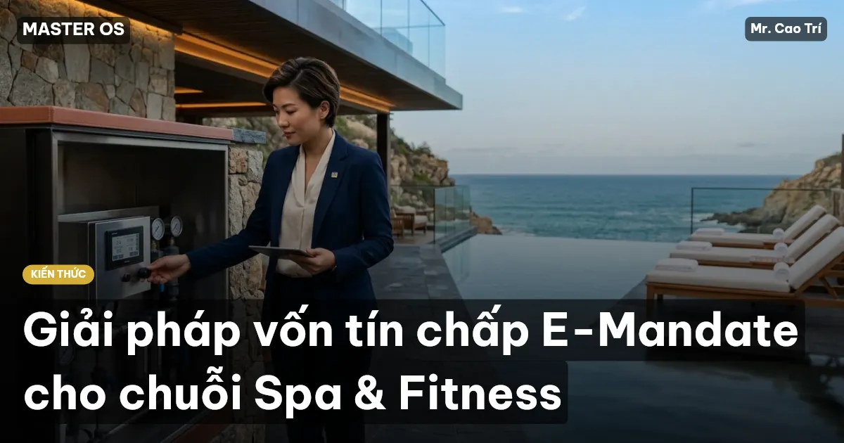 Giải pháp vốn tín chấp E-Mandate cho chuỗi Spa & Fitness