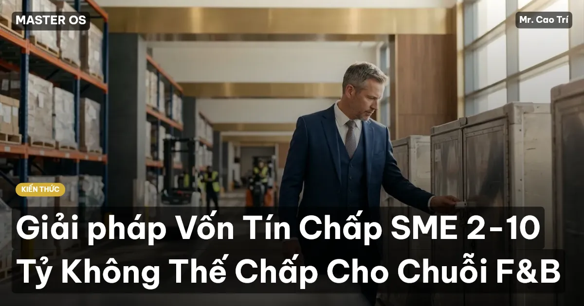 Giải pháp Vốn Tín Chấp SME 2-10 Tỷ Không Thế Chấp Cho Chuỗi F