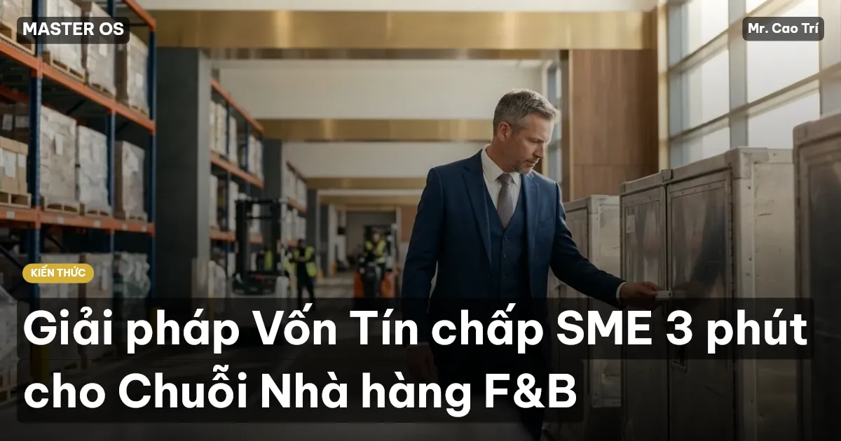 Giải pháp Vốn Tín chấp SME 3 phút cho Chuỗi Nhà hàng F