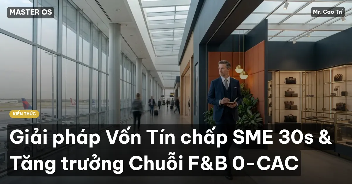 Giải pháp Vốn Tín chấp SME 30s & Tăng trưởng Chuỗi F&B 0-CAC