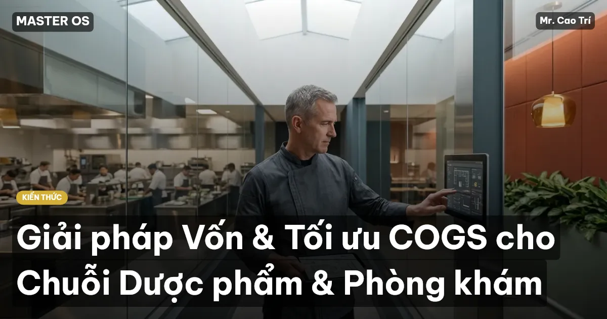 Giải pháp Vốn & Tối ưu COGS cho Chuỗi Dược phẩm & Phòng khám