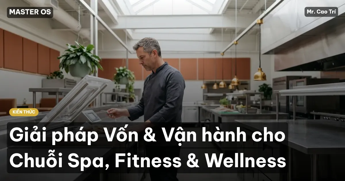 Giải pháp Vốn & Vận hành cho Chuỗi Spa, Fitness & Wellness