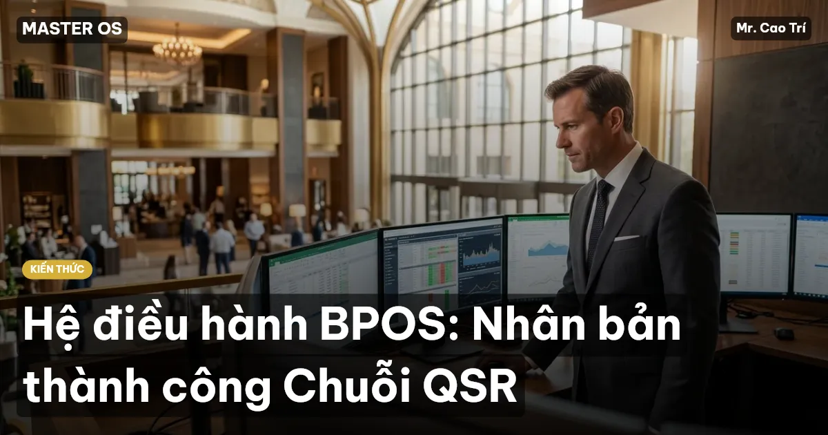 Hệ điều hành BPOS: Nhân bản thành công Chuỗi QSR