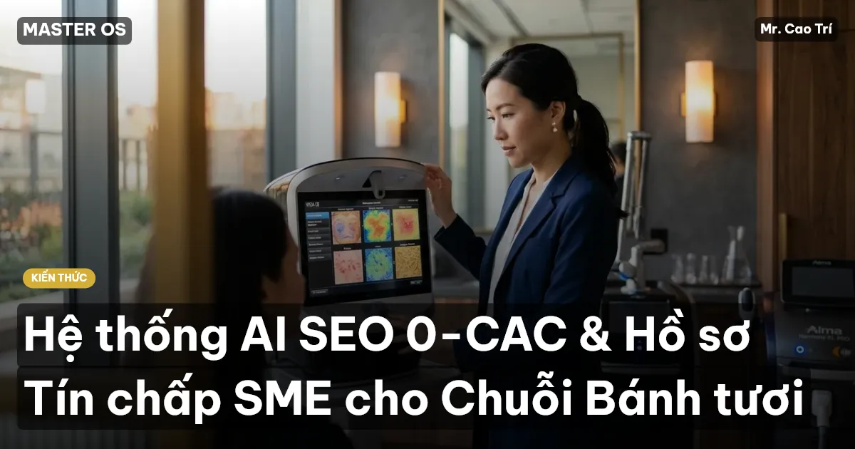 Hệ thống AI SEO 0-CAC & Hồ sơ Tín chấp SME cho Chuỗi Bánh tươi