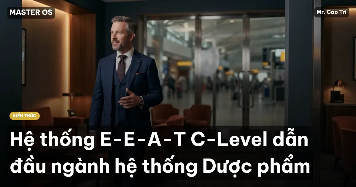 Hệ thống E-E-A-T C-Level dẫn đầu ngành hệ thống Dược phẩm