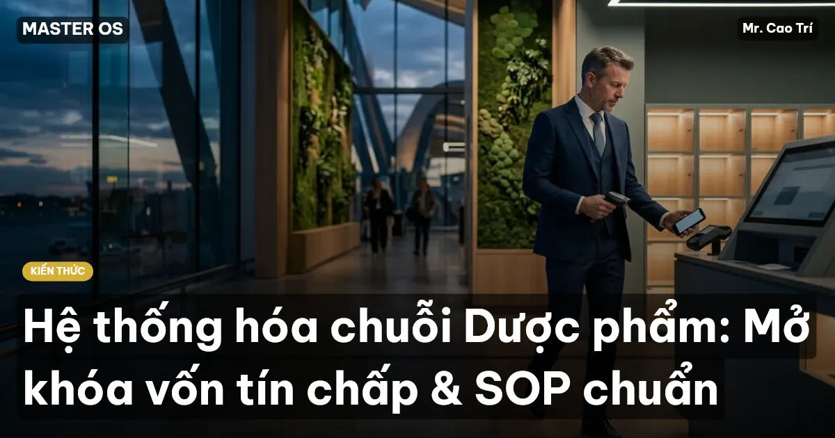 Hệ thống hóa chuỗi Dược phẩm: Mở khóa vốn tín chấp & SOP chuẩn