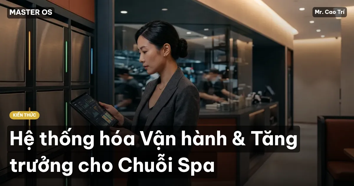 Hệ thống hóa Vận hành & Tăng trưởng cho Chuỗi Spa