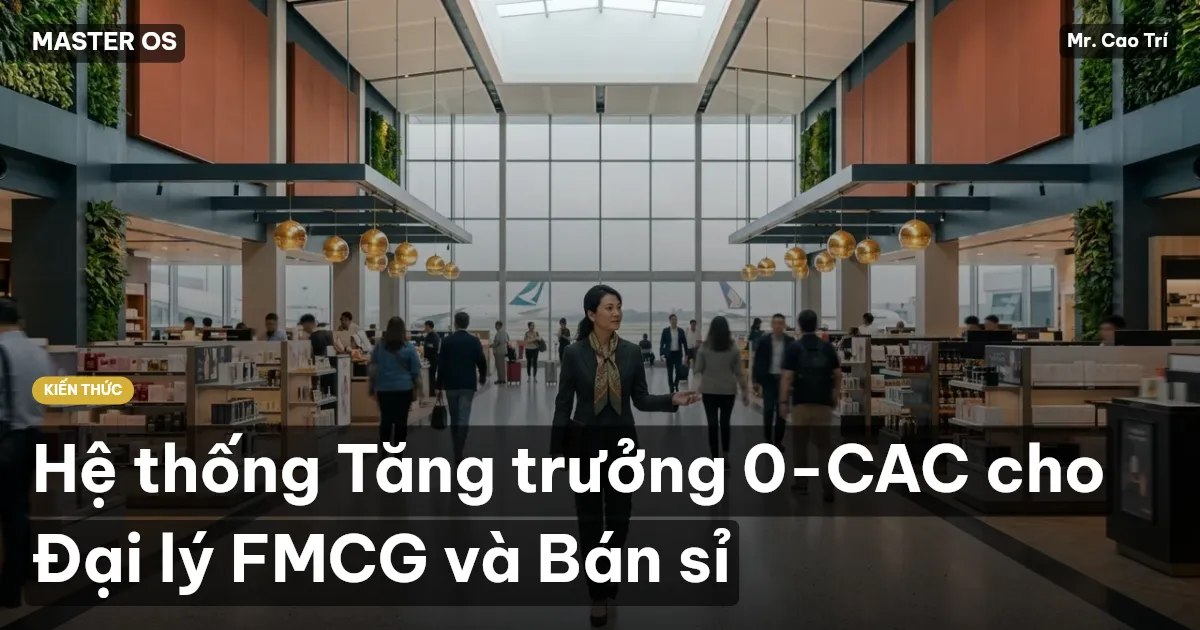 Hệ thống Tăng trưởng 0-CAC cho Đại lý FMCG và Bán sỉ