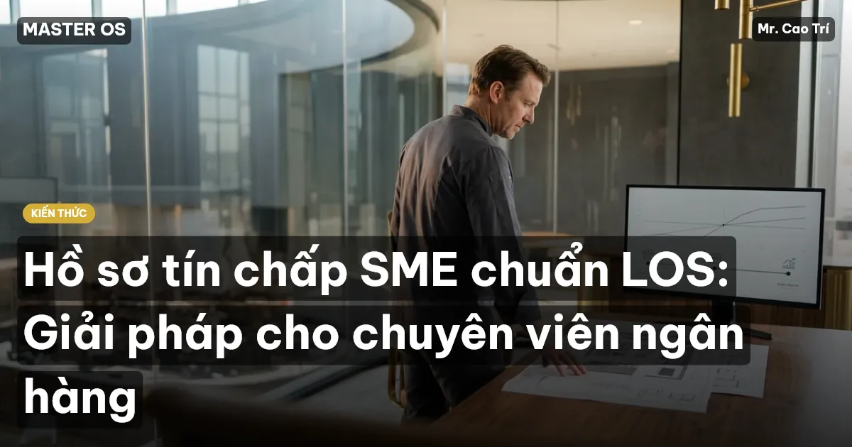 Hồ sơ tín chấp SME chuẩn LOS: Giải pháp cho chuyên viên ngân hàng