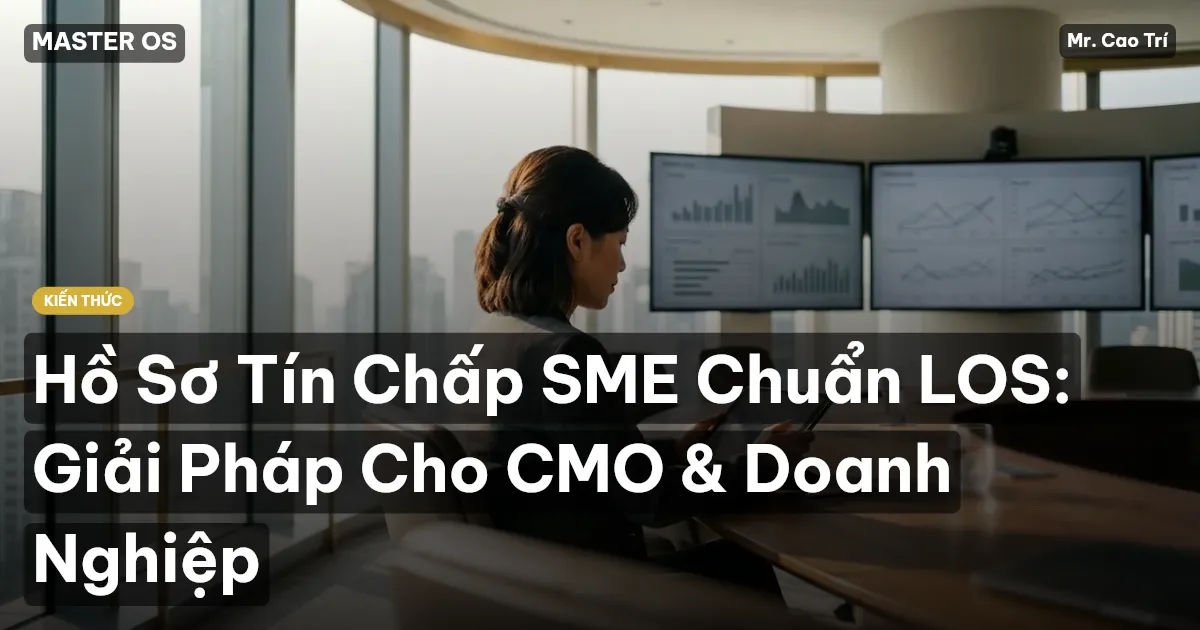 Hồ Sơ Tín Chấp SME Chuẩn LOS: Giải Pháp Cho CMO & Doanh Nghiệp