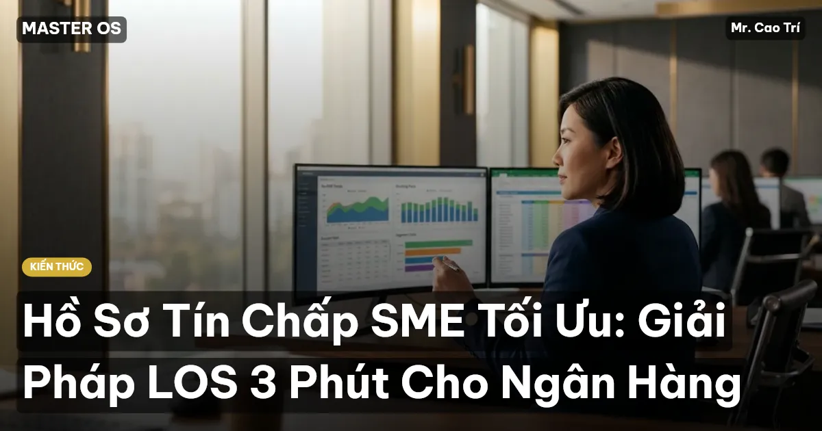 Hồ Sơ Tín Chấp SME Tối Ưu: Giải Pháp LOS 3 Phút Cho Ngân Hàng