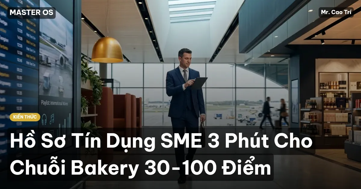 Hồ Sơ Tín Dụng SME 3 Phút Cho Chuỗi Bakery 30-100 Điểm