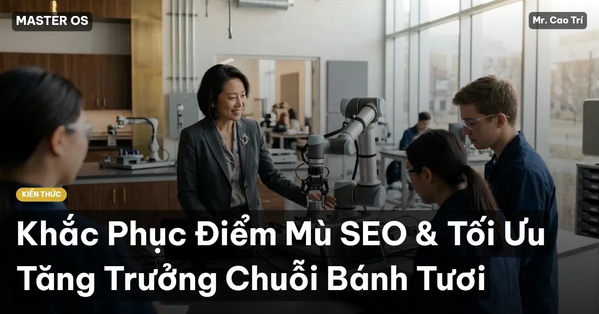 Khắc Phục Điểm Mù SEO & Tối Ưu Tăng Trưởng Chuỗi Bánh Tươi