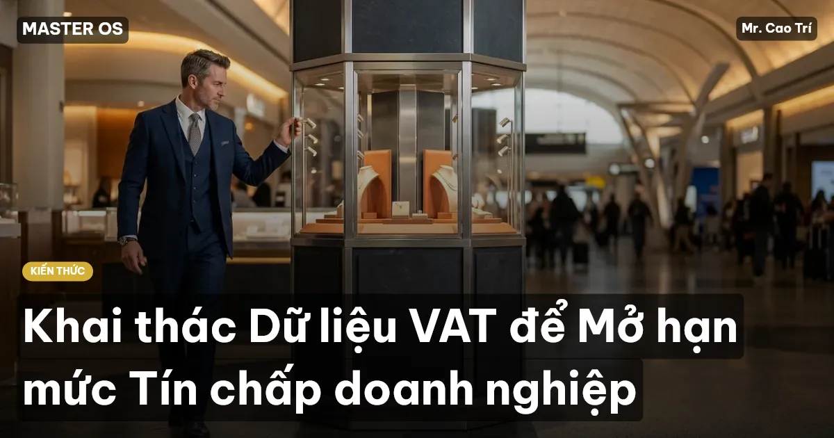 Khai thác Dữ liệu VAT để Mở hạn mức Tín chấp doanh nghiệp