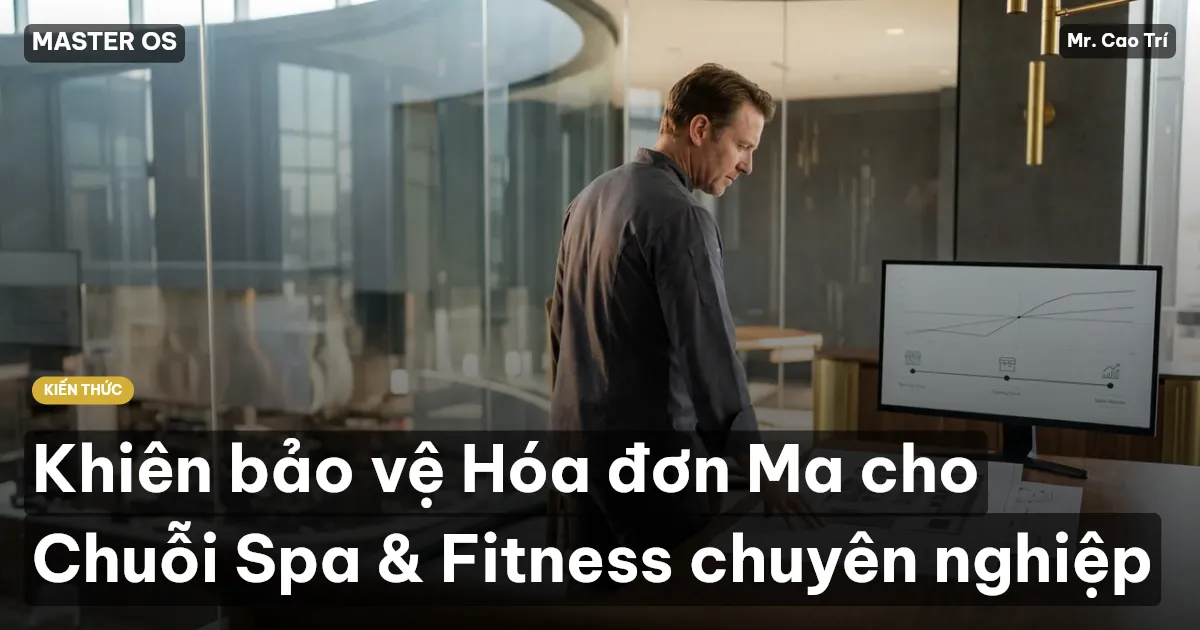 Khiên bảo vệ Hóa đơn Ma cho Chuỗi Spa & Fitness chuyên nghiệp