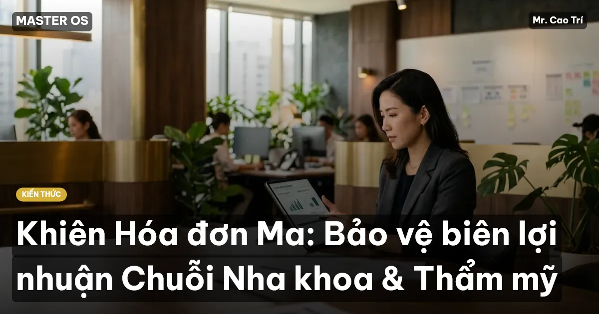 Khiên Hóa đơn Ma: Bảo vệ biên lợi nhuận Chuỗi Nha khoa & Thẩm mỹ