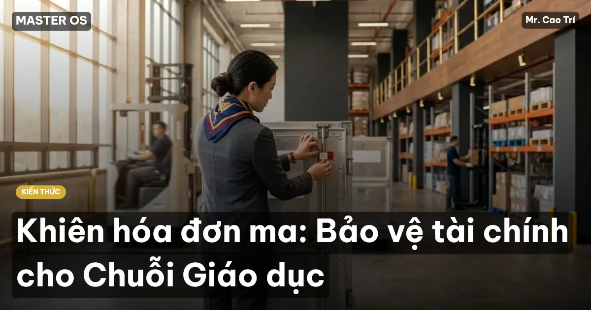 Khiên hóa đơn ma: Bảo vệ tài chính cho Chuỗi Giáo dục