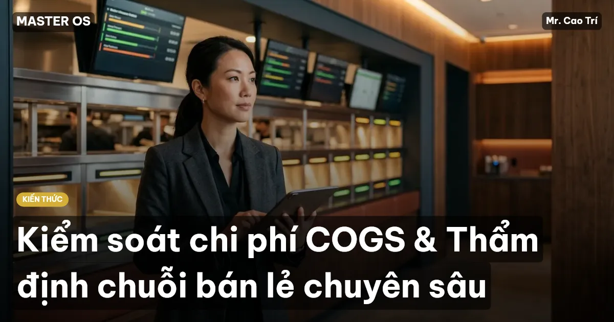 Kiểm soát chi phí COGS & Thẩm định chuỗi bán lẻ chuyên sâu